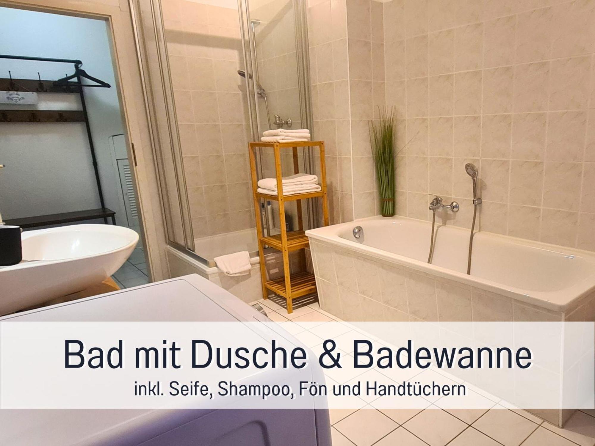 בראנדנבורג Lichtdurchflutete Moderne Stadtwohnung, Kueche, Waschtrockner, Smarttv מראה חיצוני תמונה