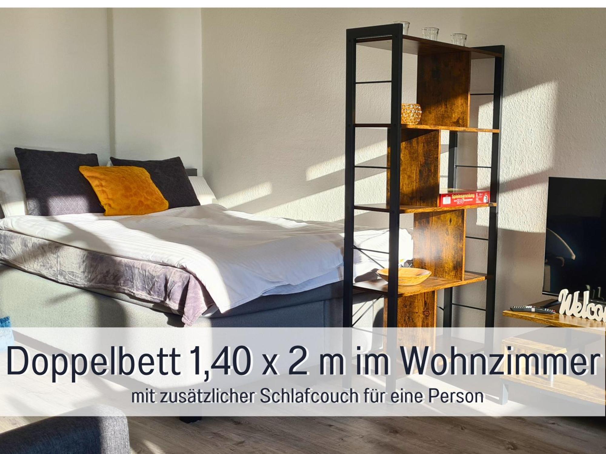 בראנדנבורג Lichtdurchflutete Moderne Stadtwohnung, Kueche, Waschtrockner, Smarttv מראה חיצוני תמונה