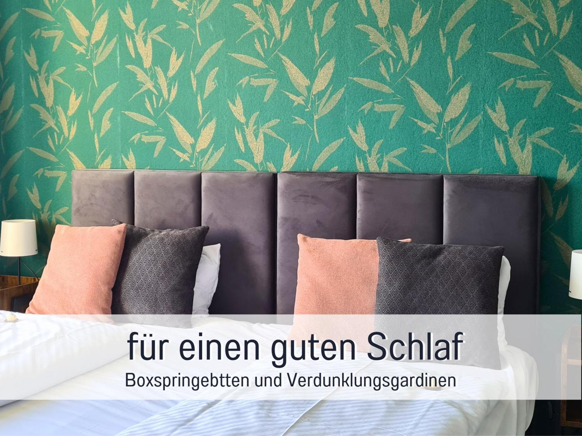 בראנדנבורג Lichtdurchflutete Moderne Stadtwohnung, Kueche, Waschtrockner, Smarttv מראה חיצוני תמונה